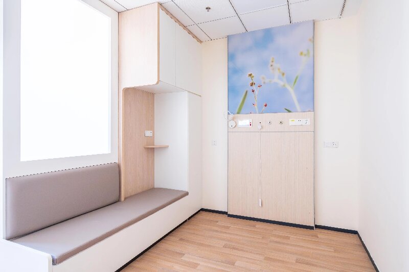 洁福医院塑胶地板