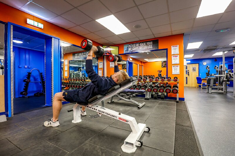 洁福力量区运动地板