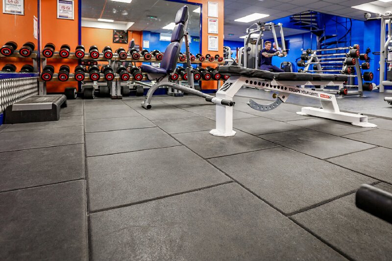 洁福运动橡胶地垫