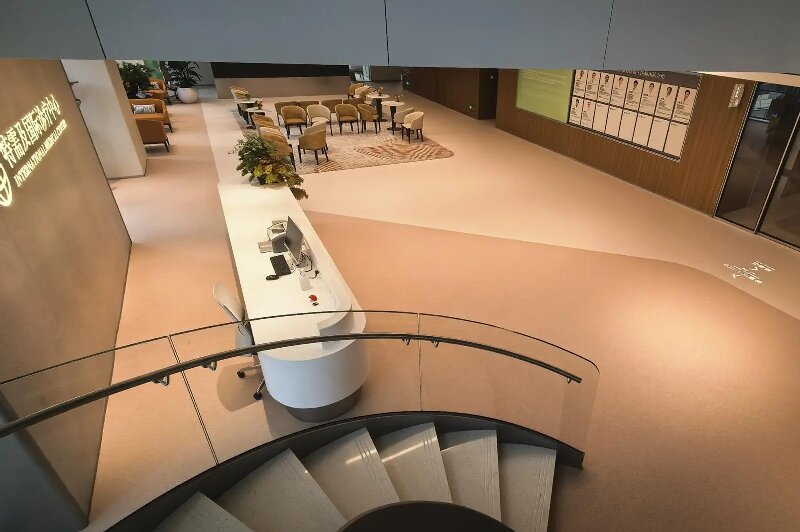 洁福同质透心地板